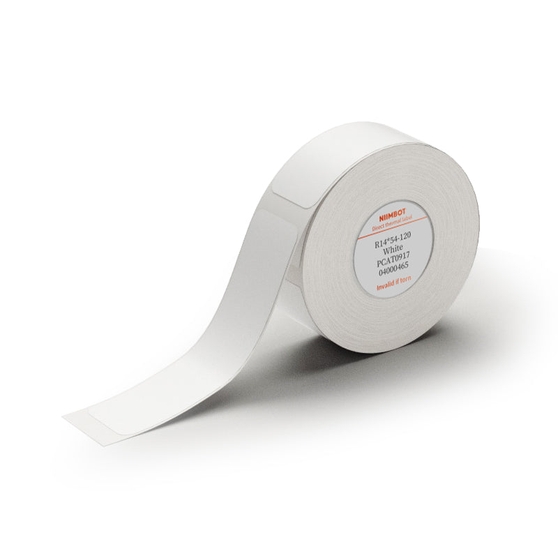 NIIMBOT - D Range - 14x54mm - White - 120 Labels