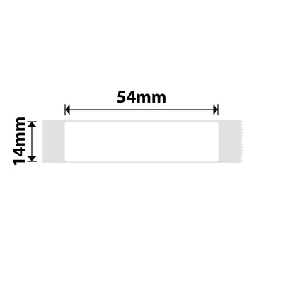 NIIMBOT - D Range - 14x54mm - White - 120 Labels