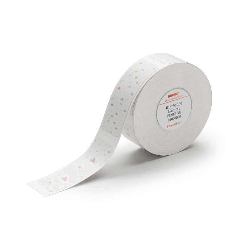 NIIMBOT - D Range - 14x50mm - Memory Recall - 125 Labels