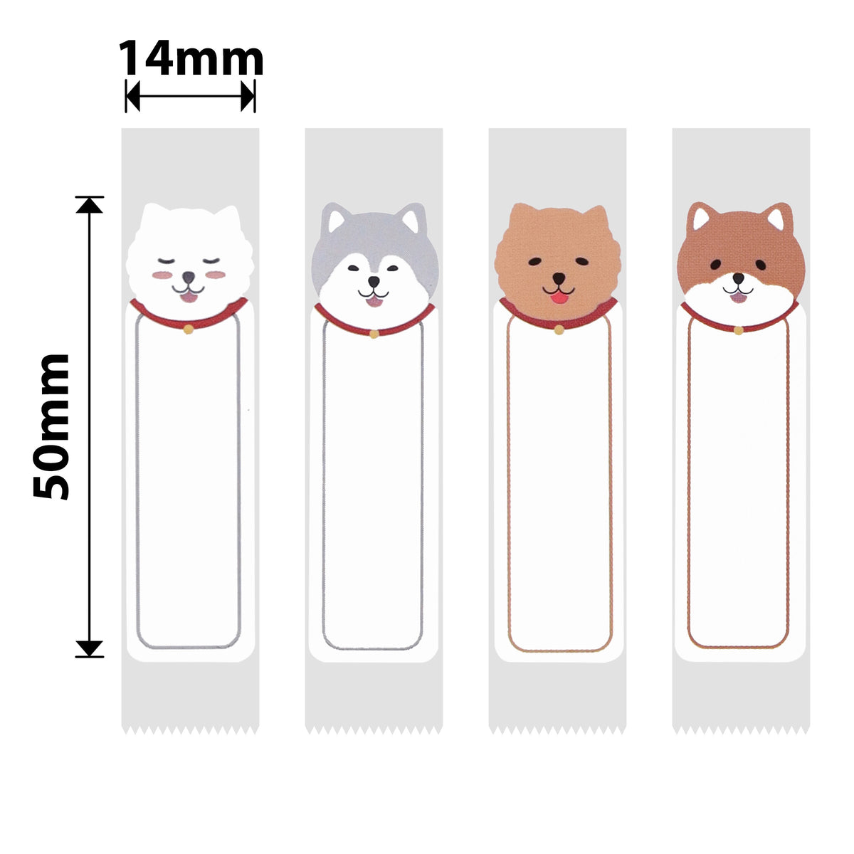 NIIMBOT - D Range - 14x50mm - Cute Puppy B - 125 Labels