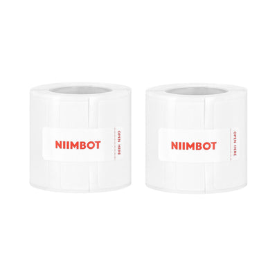 NIIMBOT - B Range - 40x20mm - White - 320 Labels