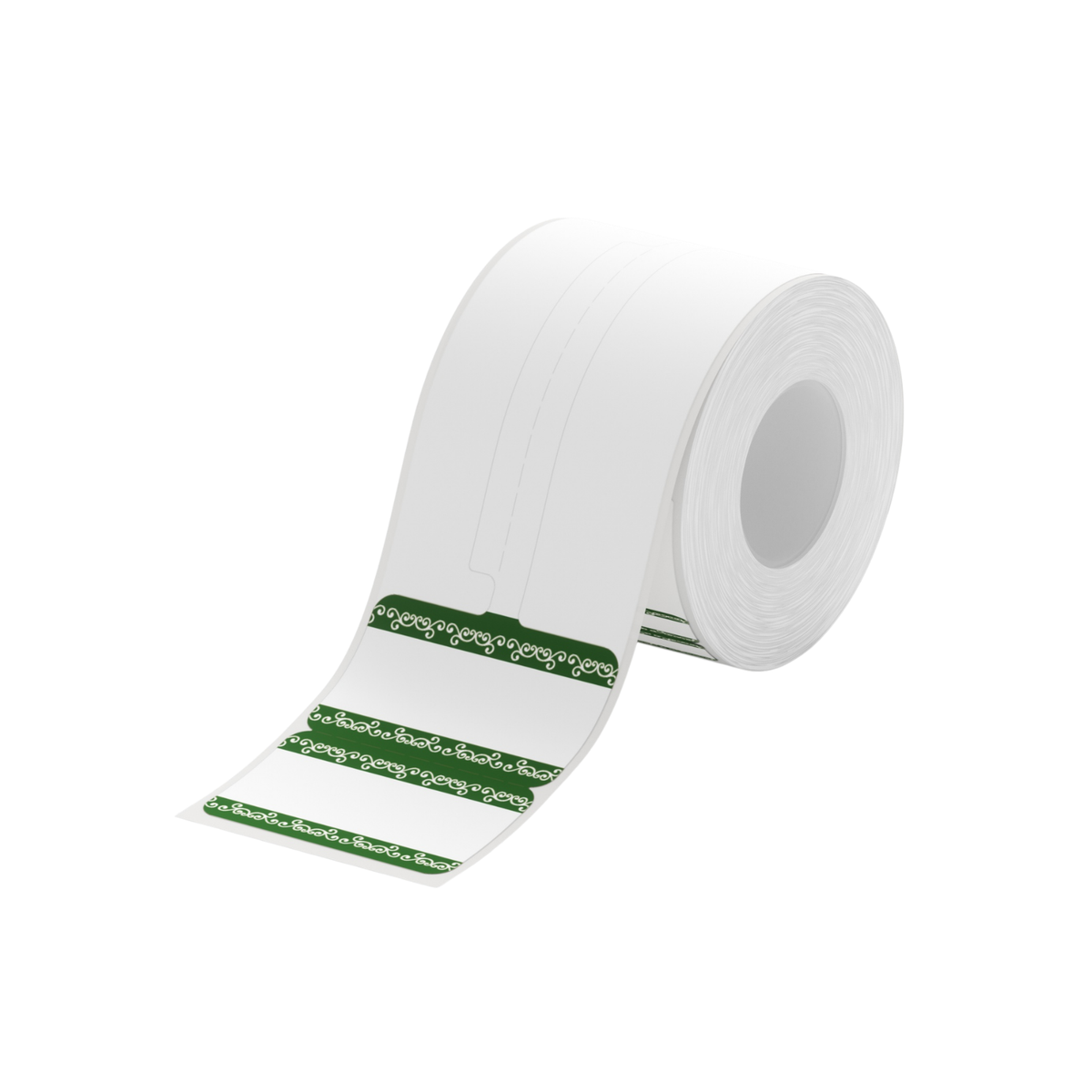 NIIMBOT - B Range - 25x75mm - Green Border Jewellery - 100 Labels