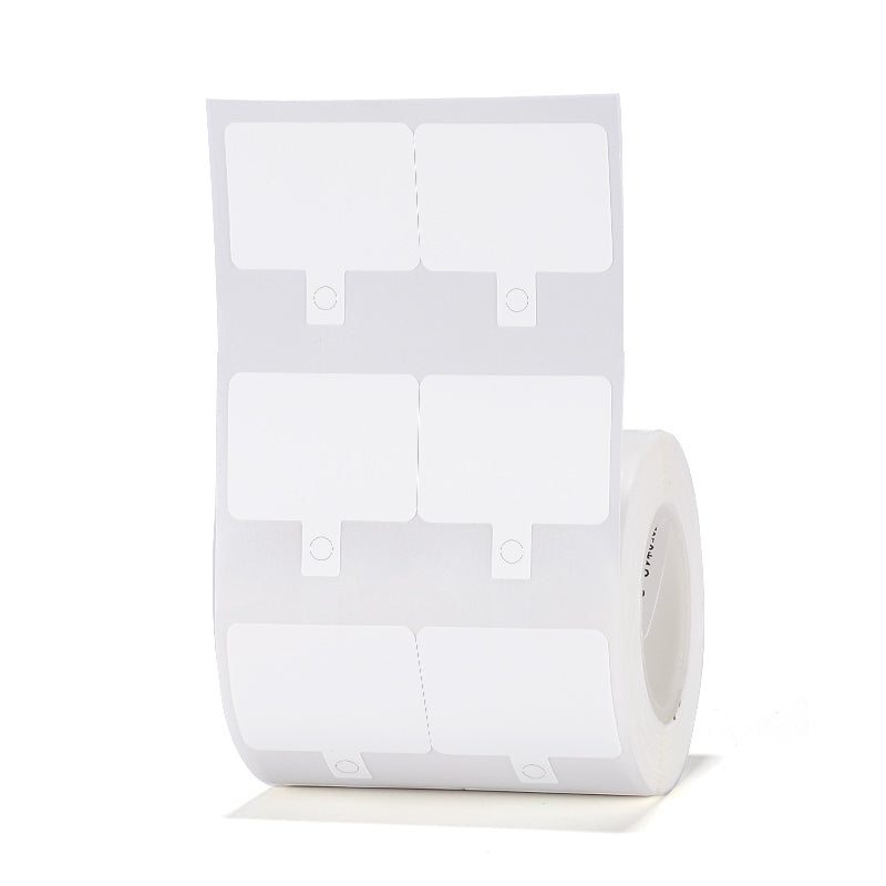 NIIMBOT - B Range - 50x26mm - White Jewellery With Hole - 250 Labels