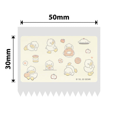 NIIMBOT - B Range - 50x30mm - Light Yellow Duck - 230 Labels