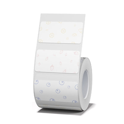 NIIMBOT - B Range - 40x20mm - Fruit Pattern - 320 Labels