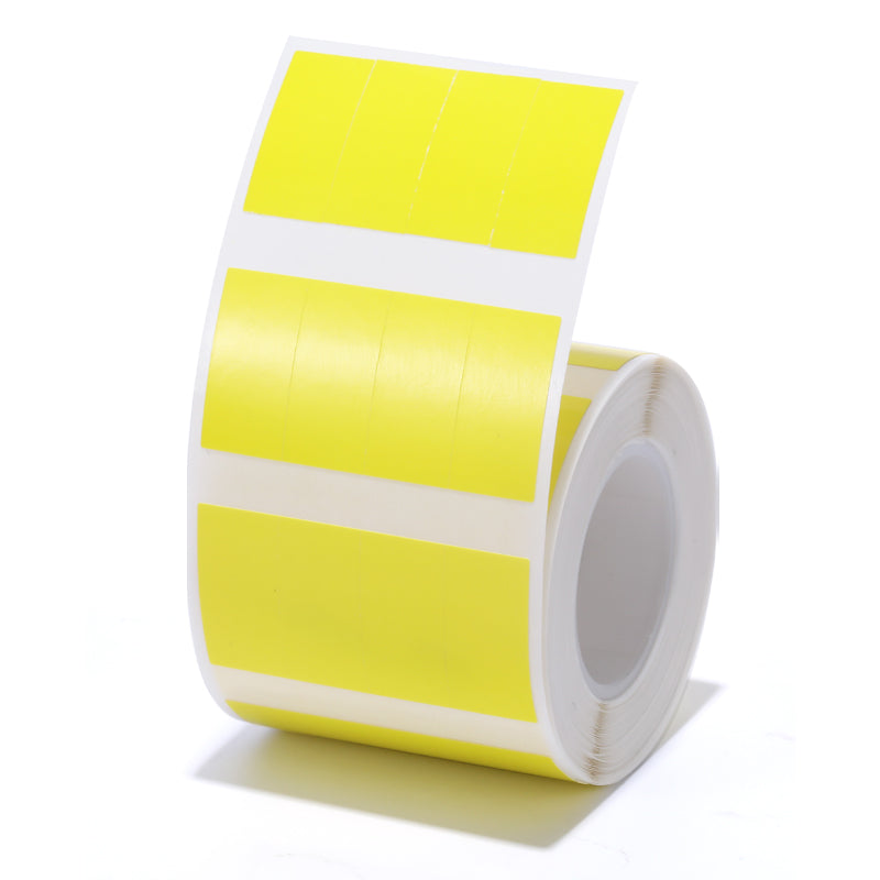 NIIMBOT - B Range - 10x20mm/4R - Yellow 4 Split - 1,200 Labels