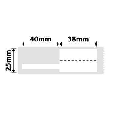 NIIMBOT - B Range - 25x78mm - White Cable - 100 Labels