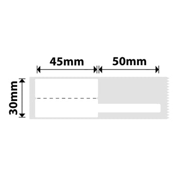 NIIMBOT - B Range - 30x95mm - White Cable - 80 Labels