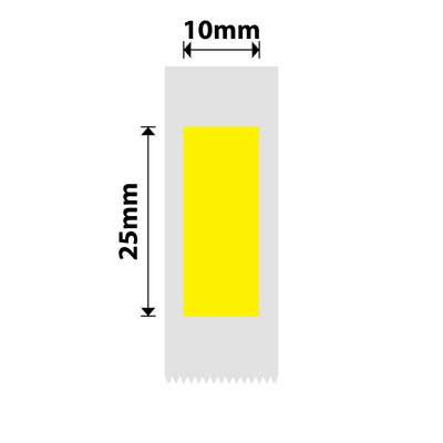 NIIMBOT - D Range - 10x25mm - Yellow - 225 Labels