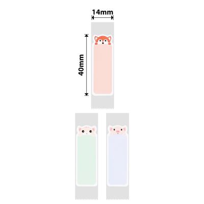 NIIMBOT - D Range - 14x40mm - Sleepy Animals - 155 Labels