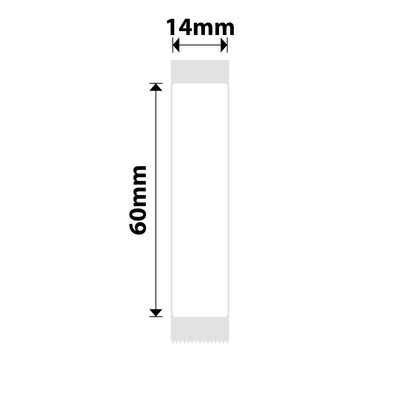 NIIMBOT - D Range - 14x60mm - White - 110 Labels