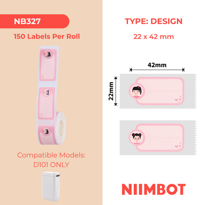 NIIMBOT - D101 Only - 22x42mm - Sweet Baby - 150 Labels