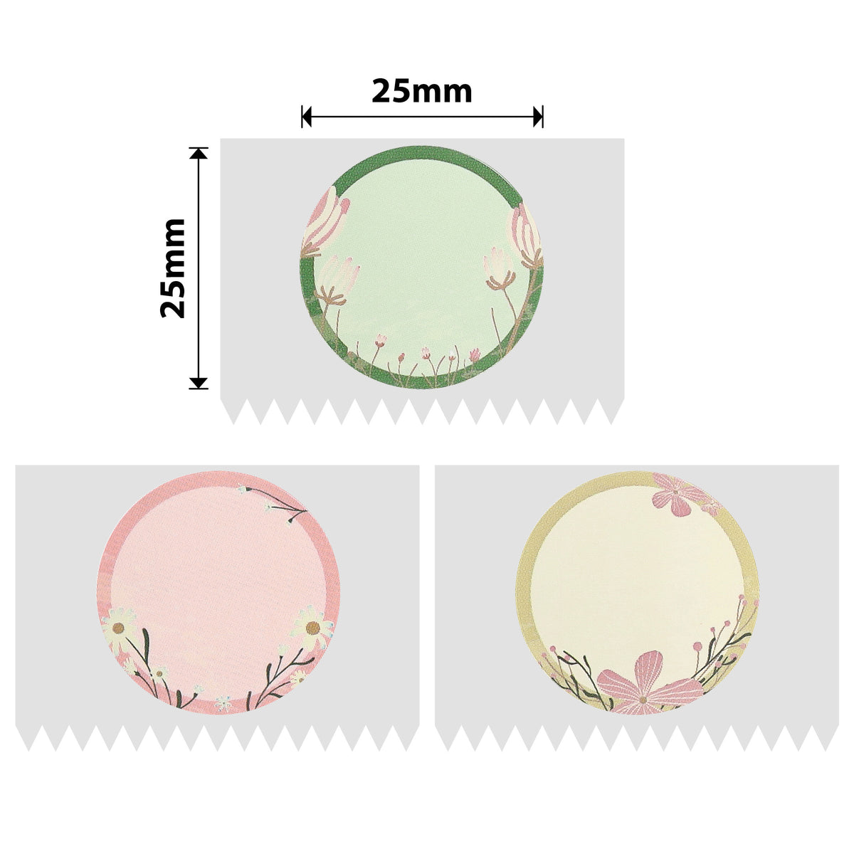 NIIMBOT - D101 Only - 25x25mm - Flower - 230 Labels