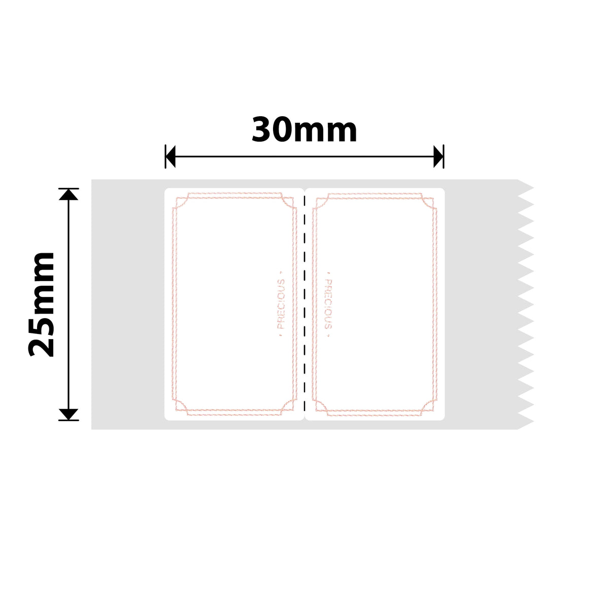 NIIMBOT - D101 Only - 25x30mm - Elegant - 210 Labels