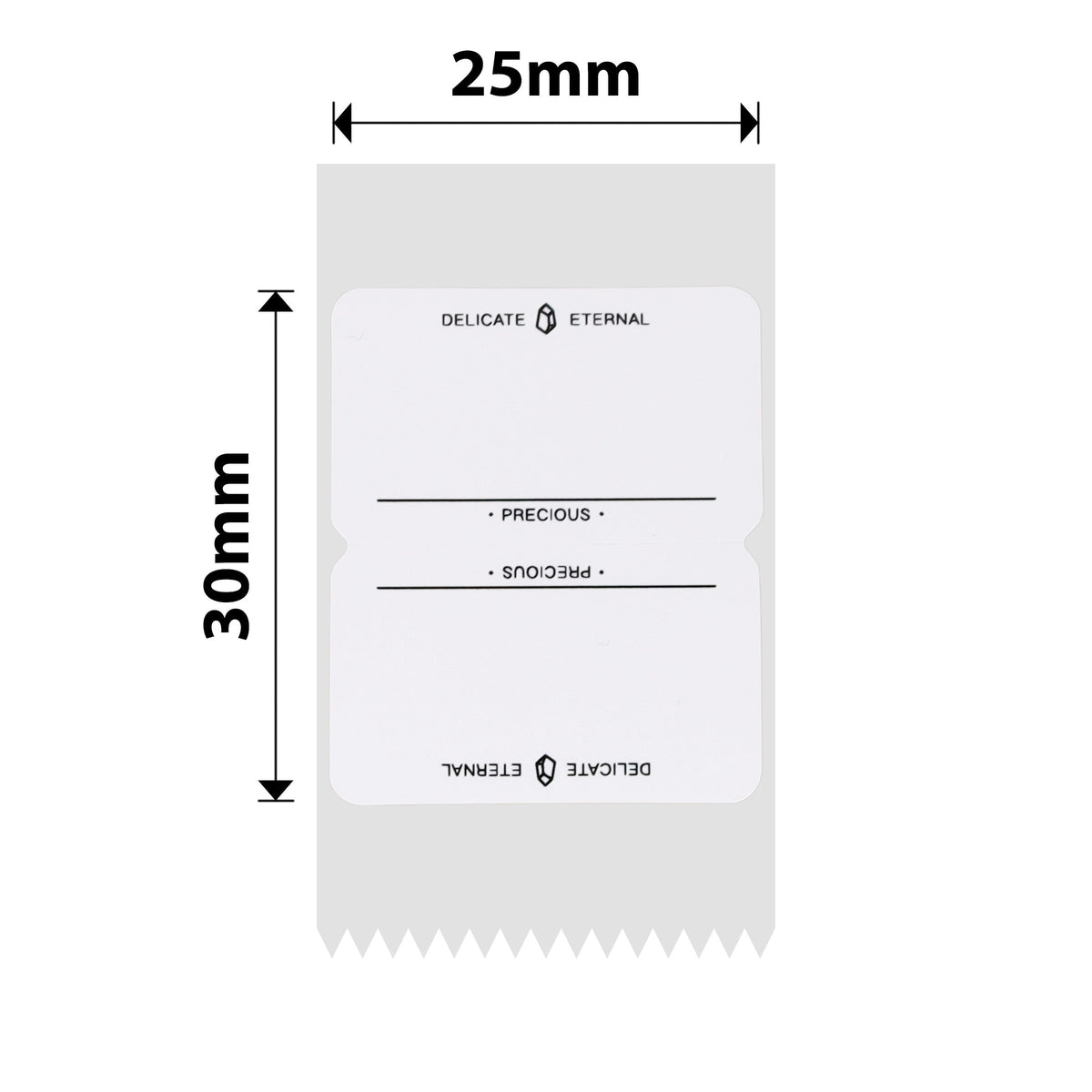 NIIMBOT - D101 Only - 25x30mm - Forever - 210 Labels