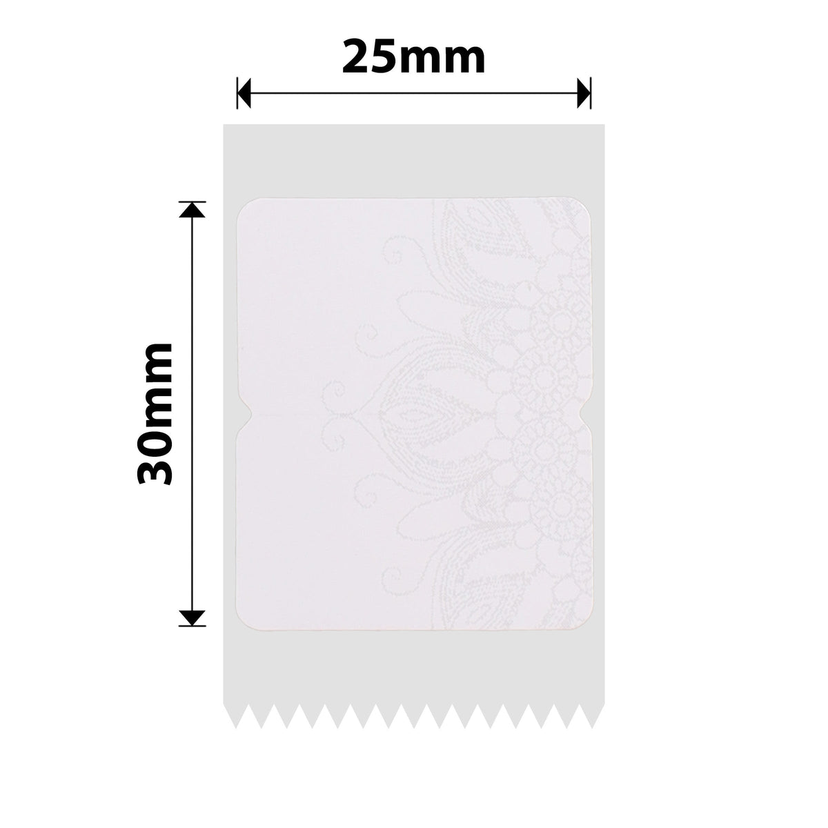 NIIMBOT - D101 Only - 25x30mm - Snow Colour - 210 Labels