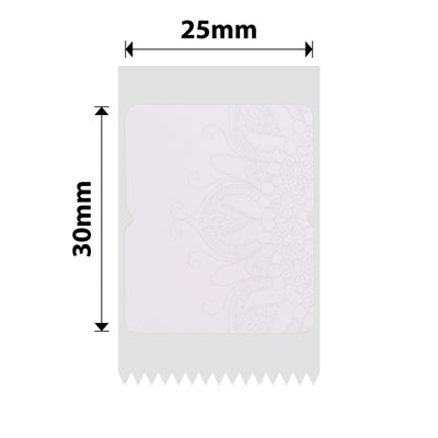 NIIMBOT - D101 Only - 25x30mm - Snow Colour - 210 Labels