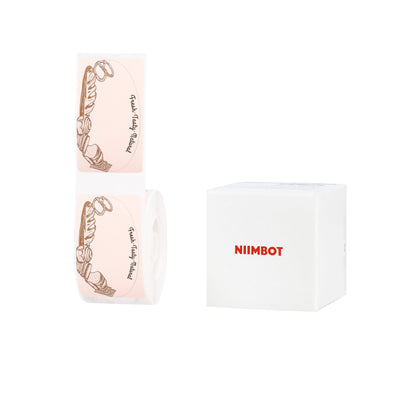 NIIMBOT - D101 Only - 25x43mm - Sweet Tea - 145 Labels