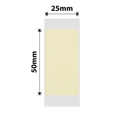 NIIMBOT - D101 Only - 25x50mm - Lemon Yellow - 125 Labels - CN