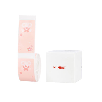 NIIMBOT - D101 Only - 25x50mm - Sakura Flower Knot - 125 Labels