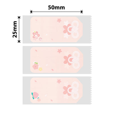 NIIMBOT - D101 Only - 25x50mm - Sakura Flower Knot - 125 Labels