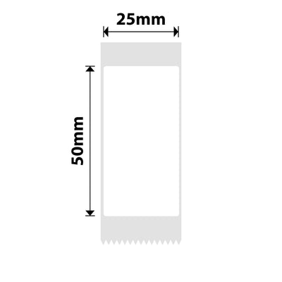 NIIMBOT - D101 Only - 25x50mm - White - 130 Labels