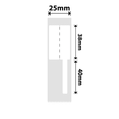 NIIMBOT - D101 Only - 25x78mm - White Cable - 85 Labels