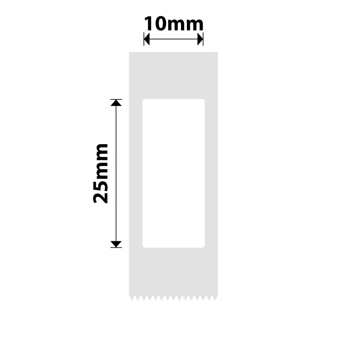 NIIMBOT - N1 - 10x25mm - White - 220 Labels
