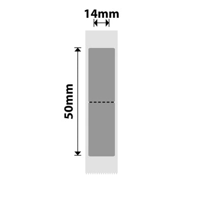 NIIMBOT - N1 - 14x50mm - Silver - 130 Labels