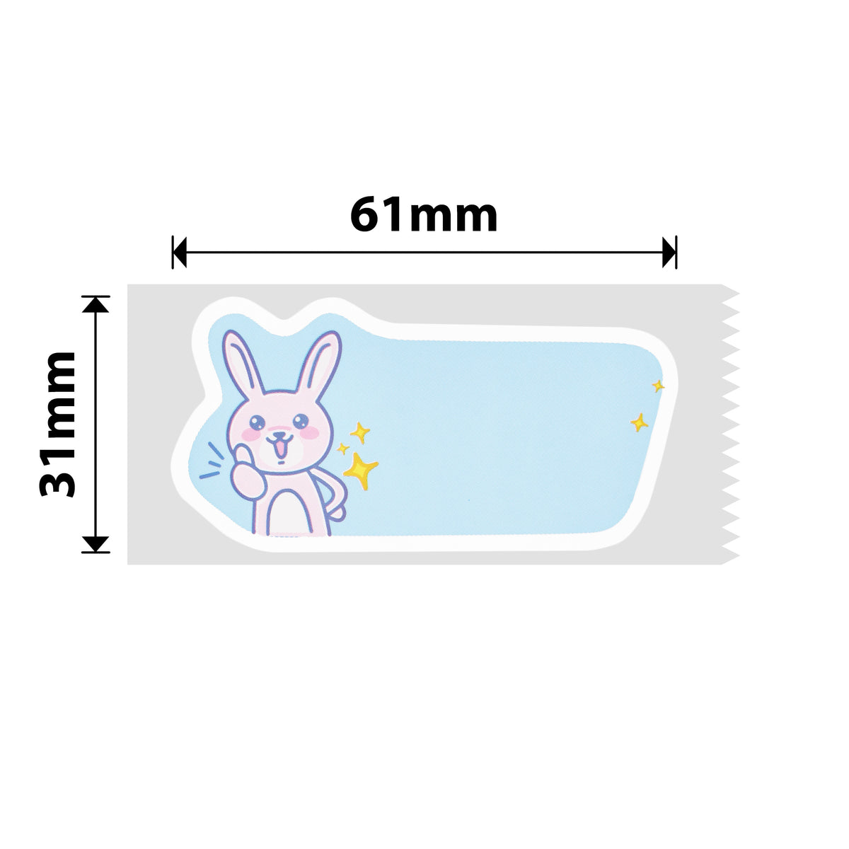 NIIMBOT - B Range - 31x61mm - Good Job - 120 Labels