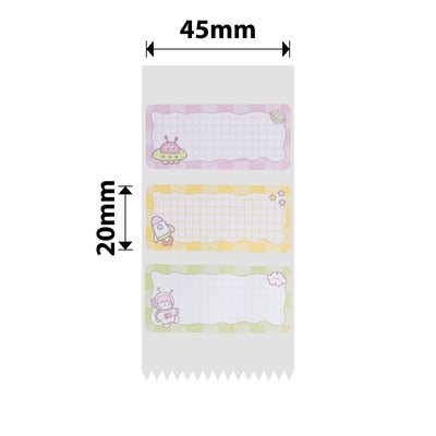NIIMBOT - B Range - 45x20mm - Space Squad - 320 Labels