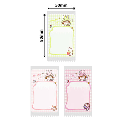 NIIMBOT - B Range - 50x80mm - Fruity Girl Multi-Colour - 95 Labels
