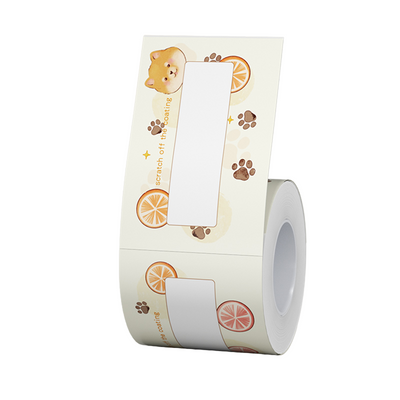 NIIMBOT - B Range - 40x60mm - Yellow Lemon - 115 Labels