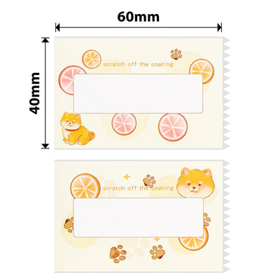 NIIMBOT - B Range - 40x60mm - Yellow Lemon - 115 Labels