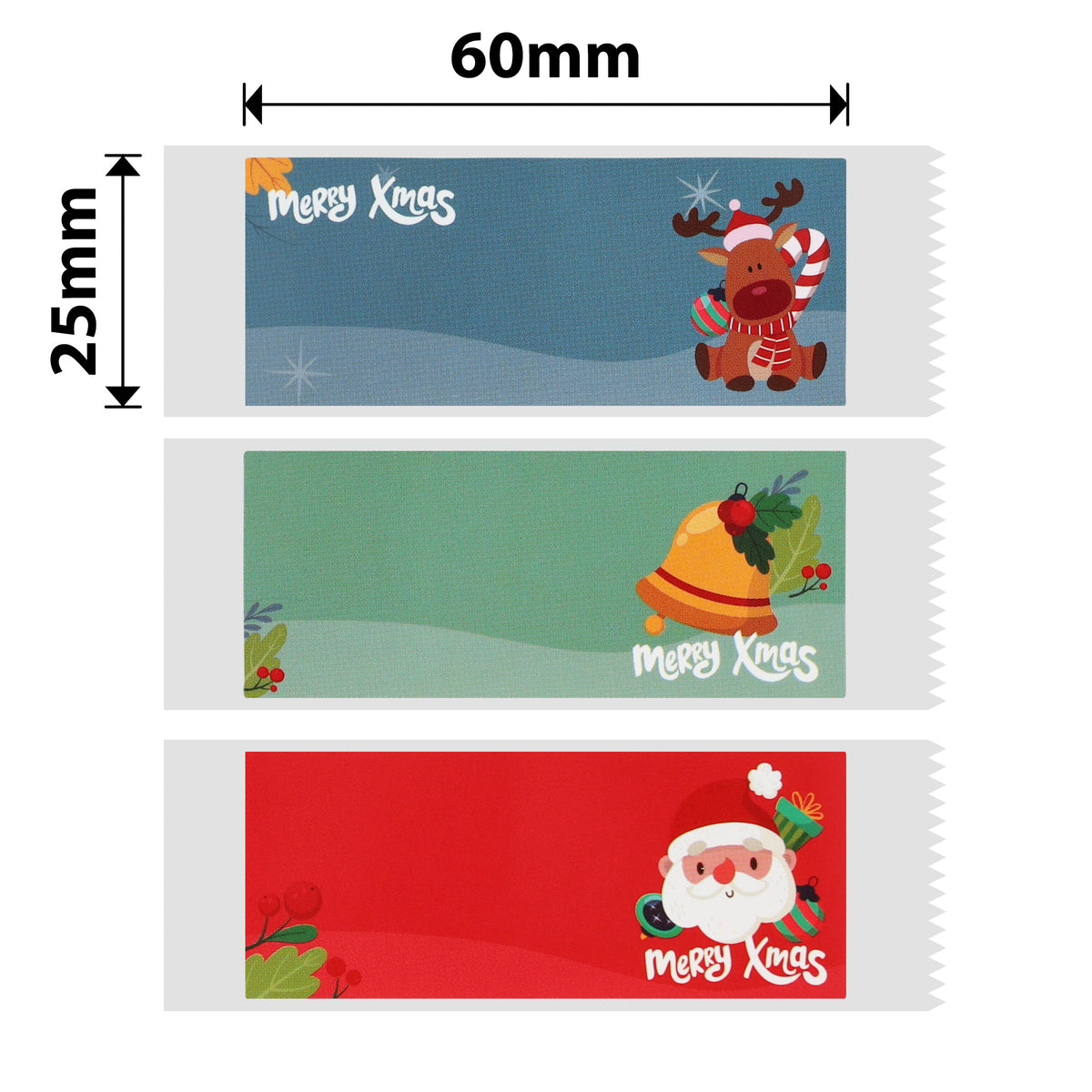 NIIMBOT - D101 Only - 25x60mm - Christmas - 110 Labels