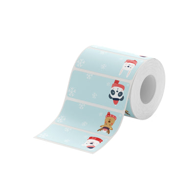 NIIMBOT - B Range - 50x20mm - Christmas Cute - 320 Labels