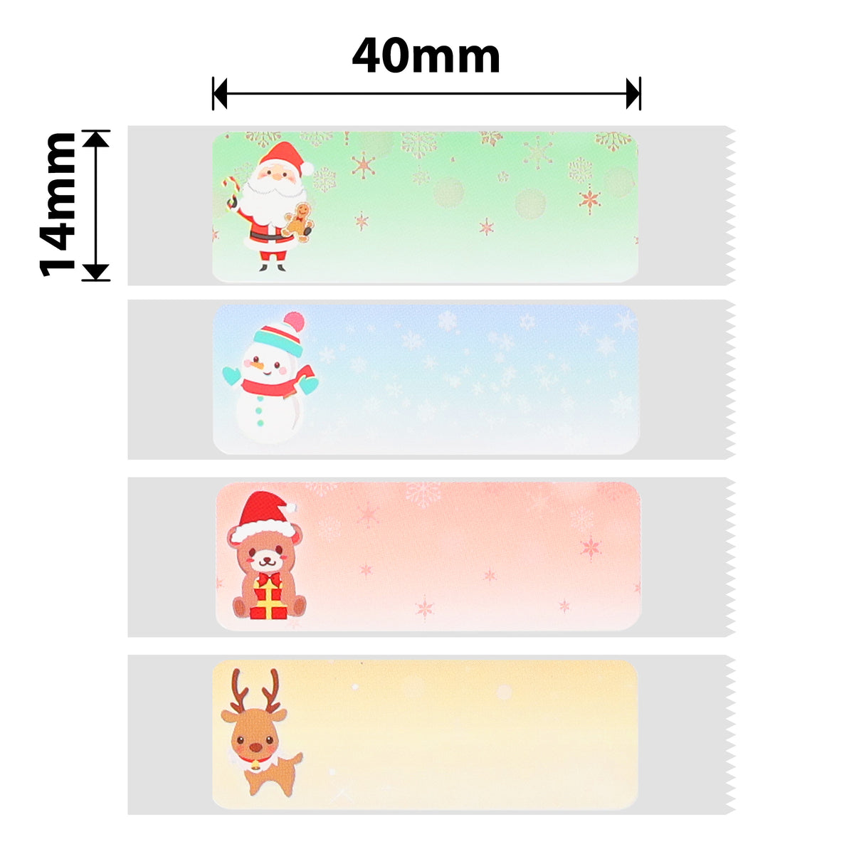 NIIMBOT - D Range - 14x40mm - Christmas - 155 Labels