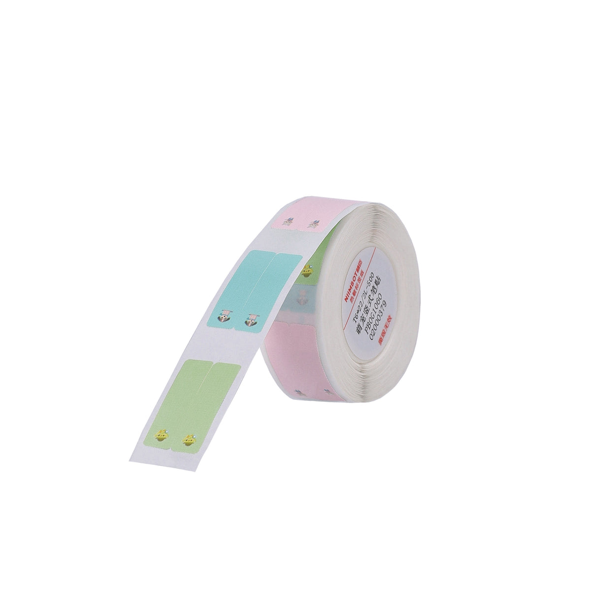 NIIMBOT - D Range - 6x22mm/2L - Multi-Colour Cute PET Vertical Pen - Stationary - 500 Labels