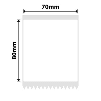 NIIMBOT - B Range - 70x80mm - White - 95 Labels