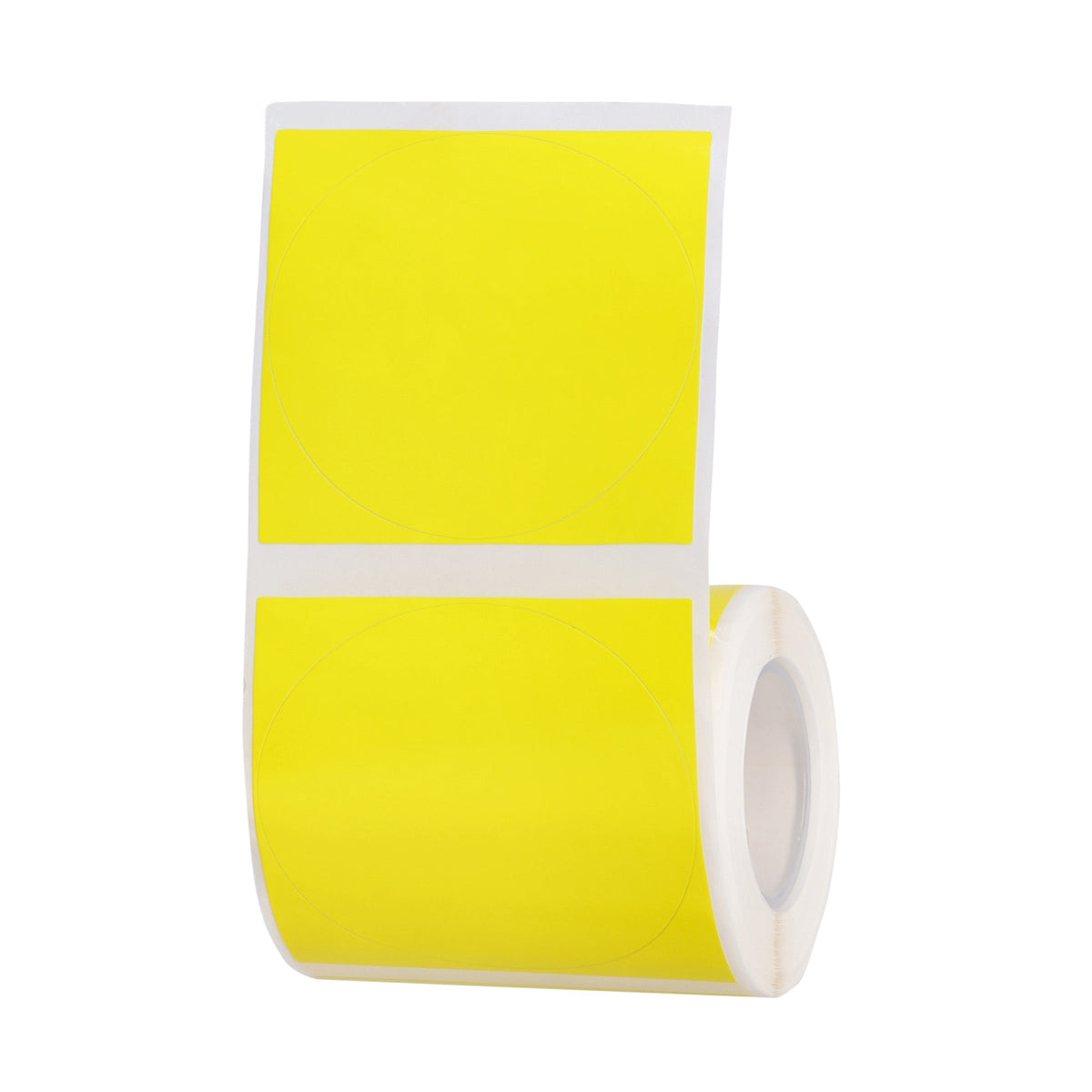 NIIMBOT - B Range - 50x50mm - Yellow Round - 150 Labels