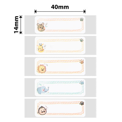 NIIMBOT - N1 - 14x40mm - Circus Iron On - 60 Labels