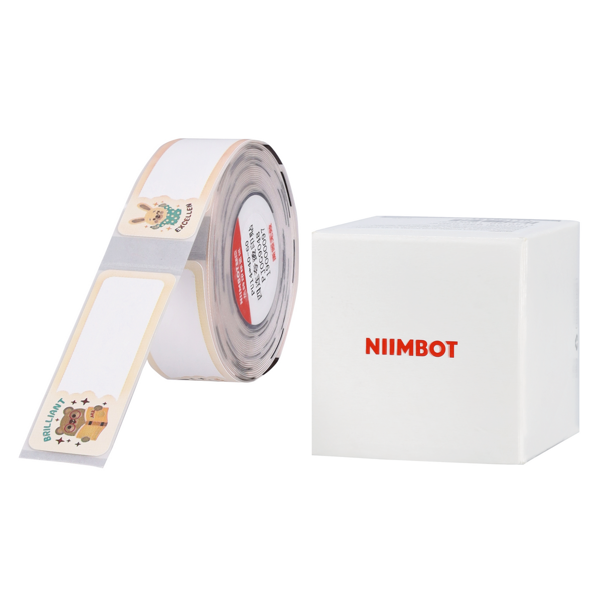 NIIMBOT - N1 - 14x40mm - Inspiring Animals Iron On - 60 Labels