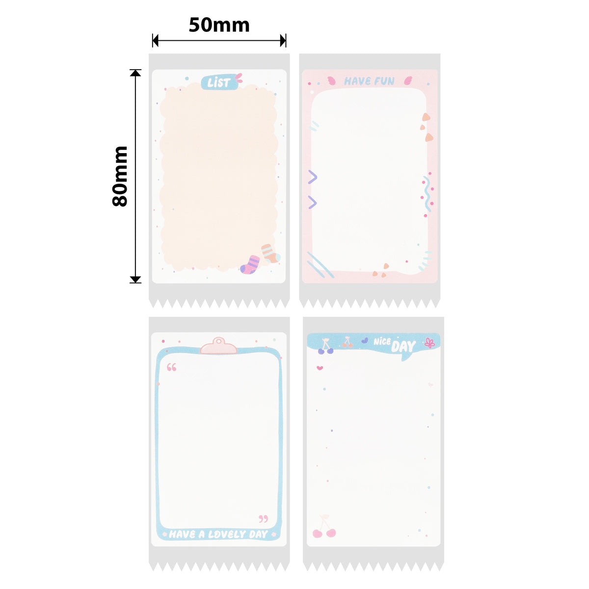 NIIMBOT - B Range - 50x80mm - Symphony Of Life - 95 Labels