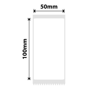 NIIMBOT - B Range - 50x100mm - White - 75 Labels