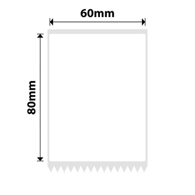 NIIMBOT - K Range - 60x80mm - White - 360 Labels