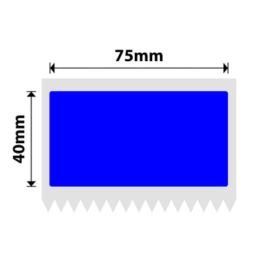 NIIMBOT - K3 Only - 75x40mm - Blue - 690 Labels