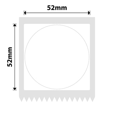 NIIMBOT - K3 Only - 52x52mm - White Round - 580 Labels