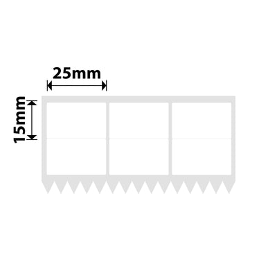 NIIMBOT - K3 Only - 25x15mm/3L2R - White - 5,400 Labels