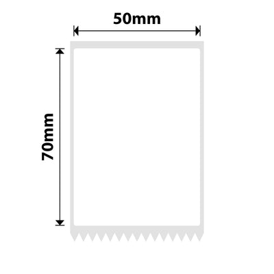 NIIMBOT - M Range - 50x70mm - White PET - 100 Labels