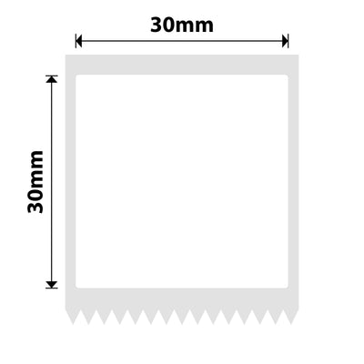 NIIMBOT - M Range - 30x30mm - White PET - 225 Labels